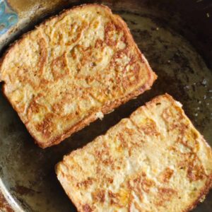 Healthy Banana French Toast - The Jungle Farm in Red Deer, Alberta